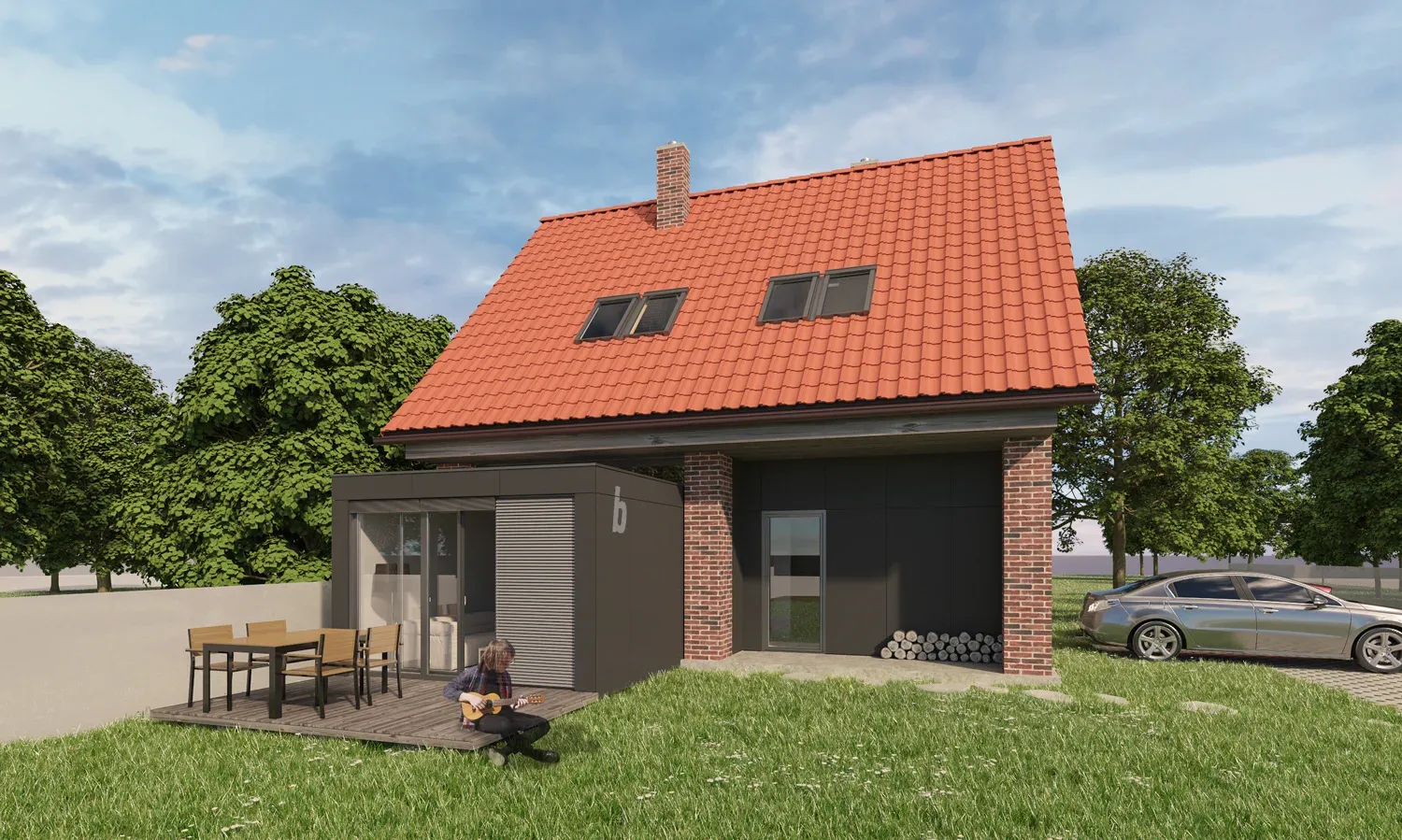 Apartmánový dom Humno, Veličná